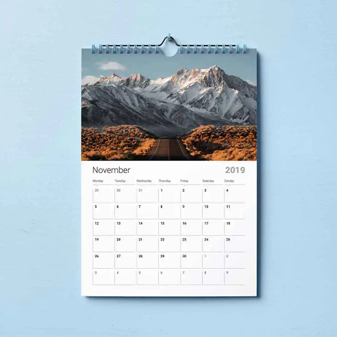 wall calendar image